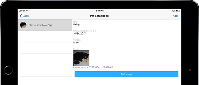 pet scrapbook