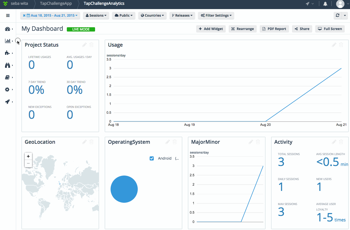 Analytics Portal Preview