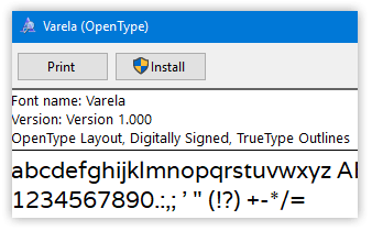identify font name in Windows